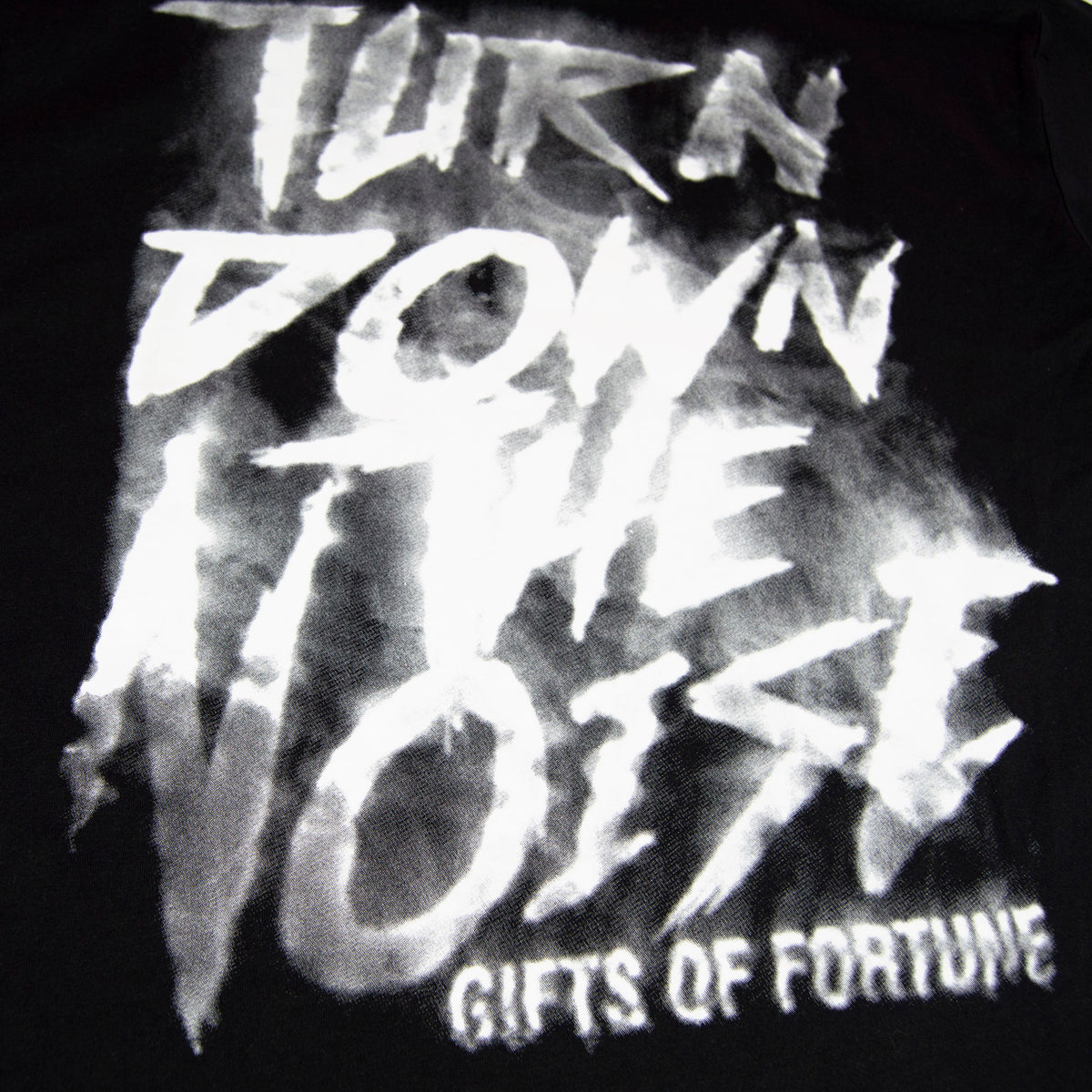 Turn The Down Noise T-shirt | Black
