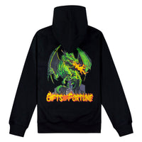 Dragon Fire Hoodie | Black