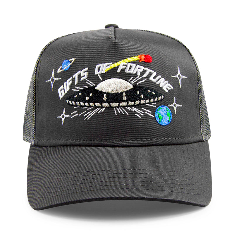 spacceship trucker hat