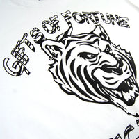 Fighting Tiger Chunky T-shirt | White