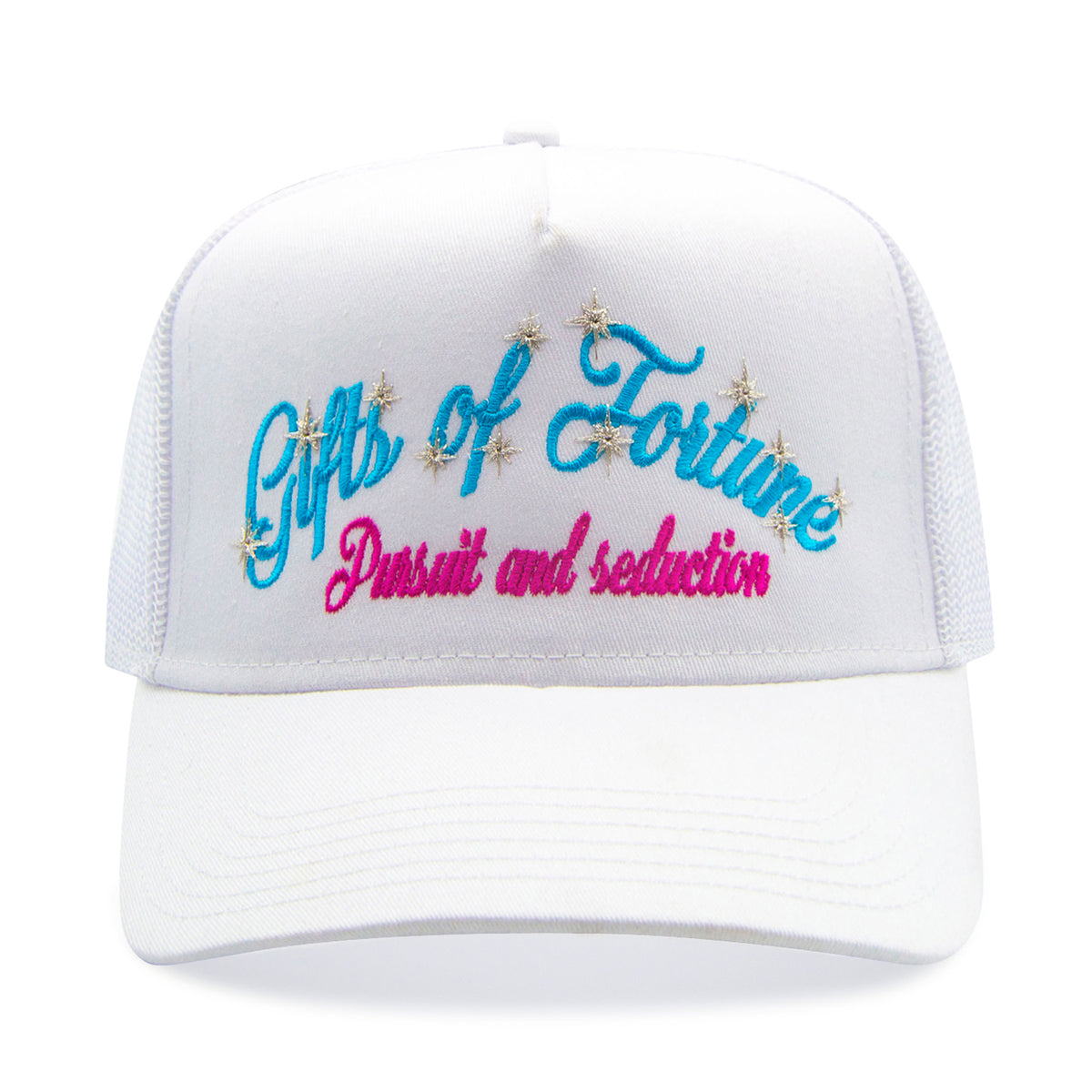 Seduction Trucker Hat | White
