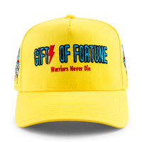 yellow snapback 