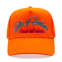 Seduction Trucker Hat | Neon Orange