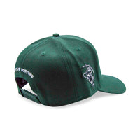 Barbed Wire Snapback Hat | Forest Green