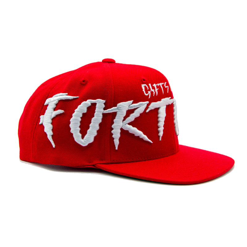 Snake Scales Snapback | Red