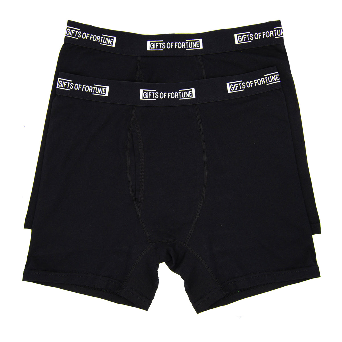 Gifts of Fortune Boxer Briefs | Black 2 Pack