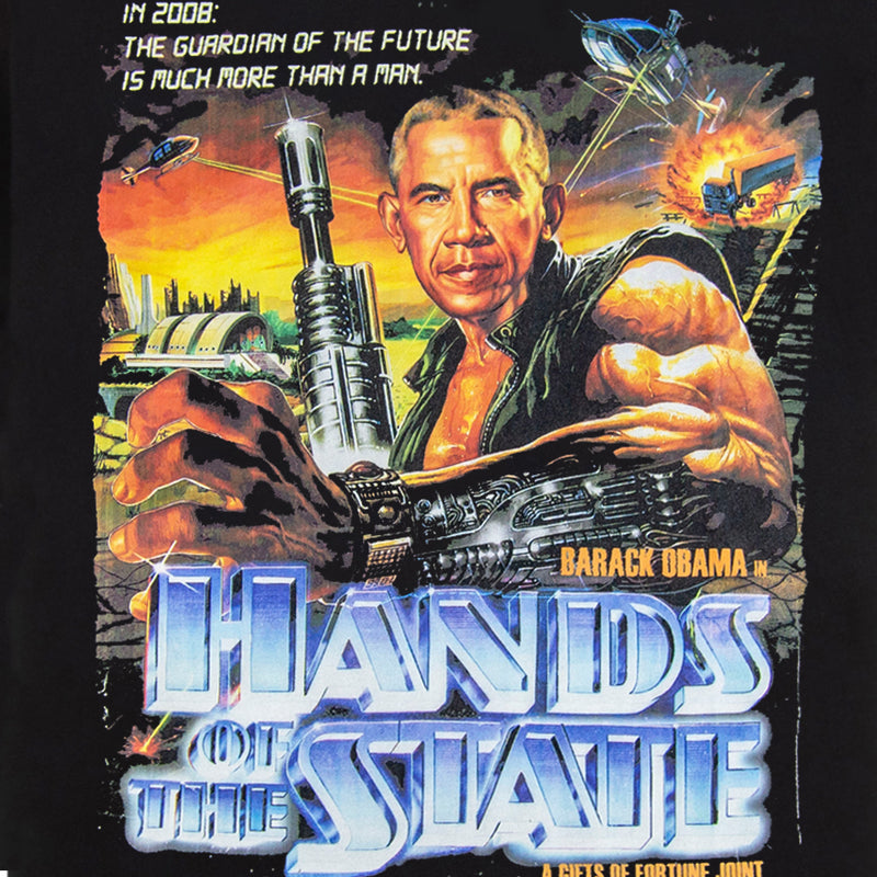 Hands Of The State T-shirt | Black