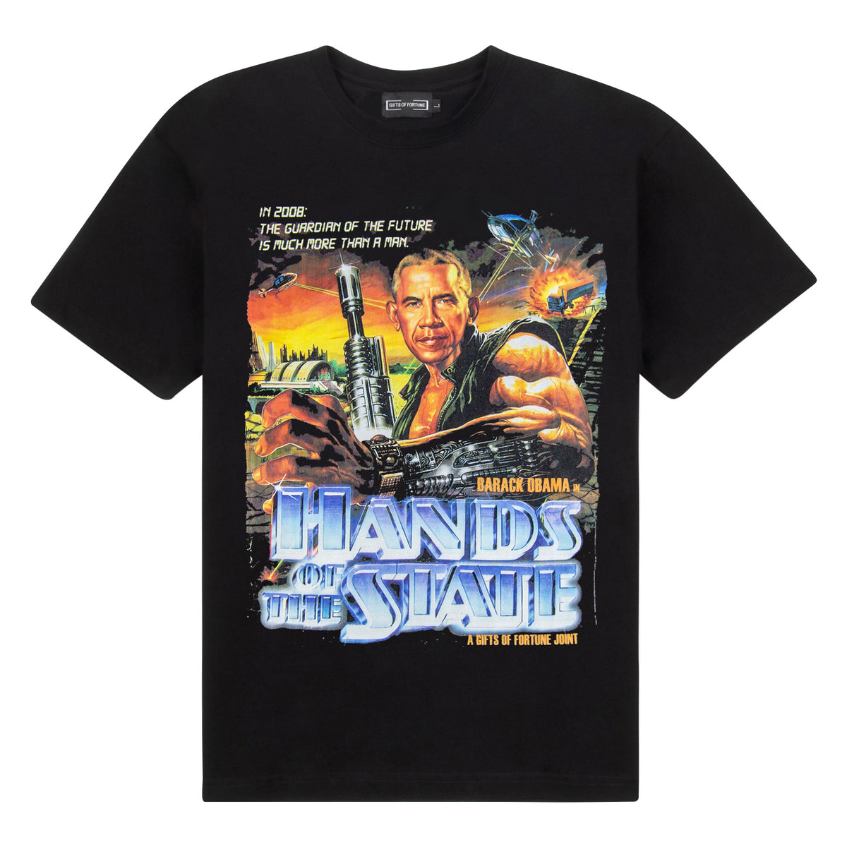 Hands Of The State T-shirt | Black